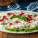 Noodles with mint